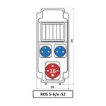 SEZ DK – Распределительное устройство ROS 5/X-52/S Распределительное устройство ROS 5/X-52/S