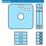 Выключатель LK16R-2.8210\S03 схема 0-1, 4-полюсный Выключатель LK16R-2.8210\S03 схема 0-1, 4-полюсный