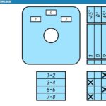 Кулачковые переключатели – Переключатель LK25R-2.8338\P03 схема 1-0-2, 2-полюсный Переключатель LK25R-2.8338\P03 схема 1-0-2, 2-полюсный