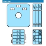 Переключатель LK25R-3.8368\P03 схема L-O-P Переключатель LK25R-3.8368\P03 схема L-O-P