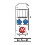 SEZ DK – Распределительное устройство ROS 5/X-10 Распределительное устройство ROS 5/X-10