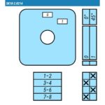 Выключатель SK10-2.8214\BS23 схема 0-1, 4-полюсный Выключатель SK10-2.8214\BS23 схема 0-1, 4-полюсный