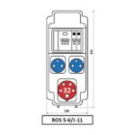 SEZ DK – Распределительное устройство ROS 5/I-11/S Распределительное устройство ROS 5/I-11/S