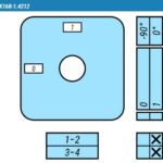 Выключатель LK16R-1.4212\P03 схема 0-1, 2-полюсный Выключатель LK16R-1.4212\P03 схема 0-1, 2-полюсный