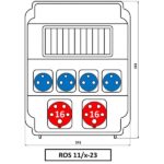 SEZ DK – Распределительное устройство ROS 11/X-23/S Распределительное устройство ROS 11/X-23/S