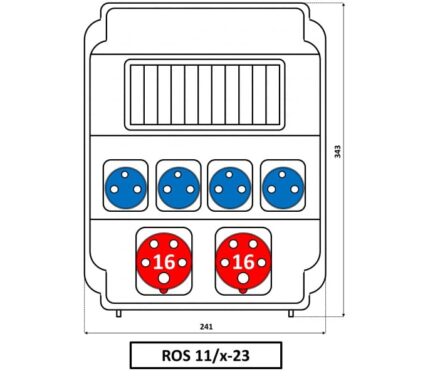 SEZ DK – Распределительное устройство ROS 11/X-23/S Распределительное устройство ROS 11/X-23/S