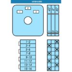 Кулачковые переключатели – Переключатель LK16R-4.8392\S03 схема 1-0-2, 4-полюсный Переключатель LK16R-4.8392\S03 схема 1-0-2, 4-полюсный