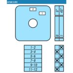 Кулачковые переключатели – Выключатель LK16R-3.825\OB2 схема 0-1, 6-полюсный Выключатель LK16R-3.825\OB2 схема 0-1, 6-полюсный