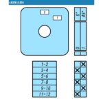 Выключатель LK32R-3.825\OB2 схема 0-1, 6-полюсный Выключатель LK32R-3.825\OB2 схема 0-1, 6-полюсный