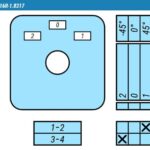 Переключатель LK16R-1.8317\P03 схема 2-0-1, 1-полюсный Переключатель LK16R-1.8317\P03 схема 2-0-1, 1-полюсный