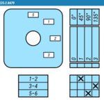 Переключатель LK25-2.8479\P03 схема 0-1-2-3 Переключатель LK25-2.8479\P03 схема 0-1-2-3