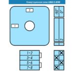 Переключатель LK63-2.4240\P08 схема 1-2, 2-полюсный Переключатель LK63-2.4240\P08 схема 1-2, 2-полюсный