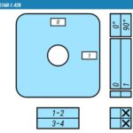 Кулачковые переключатели – Выключатель LK16R-1.428\OB2 схема 0-1, 2-полюсный Выключатель LK16R-1.428\OB2 схема 0-1, 2-полюсный