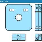 Кулачковые переключатели – Переключатель LK16R-1.4230\S03 схема 1-2, 1-полюсный Переключатель LK16R-1.4230\S03 схема 1-2, 1-полюсный