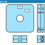 Кулачковые переключатели – Выключатель SK10-1.828\BS23 схема 0-1, 2-полюсный Выключатель SK10-1.828\BS23 схема 0-1, 2-полюсный