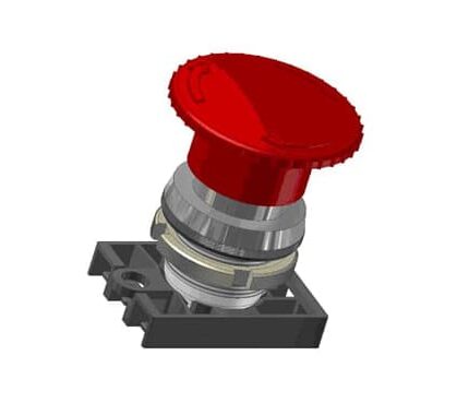 Кнопка блокировочная NEK22M-DR/Pc-EF222Y
