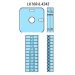 Кулачковые переключатели – Выключатель LK16R-6.4243\P09 схема 1-0, 12-полюсный Выключатель LK16R-6.4243\P09 схема 1-0, 12-полюсный
