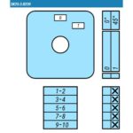 Кулачковые переключатели – Выключатель SK25-3.8220\OB18 схема 0-1, 5-полюсный Выключатель SK25-3.8220\OB18 схема 0-1, 5-полюсный