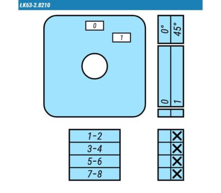 Кулачковые переключатели – Выключатель LK63-2.8210\OB2ZC схема 0-1, 4-полюса Выключатель LK63-2.8210\OB2ZC схема 0-1, 4-полюса