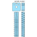 Кулачковые переключатели – Переключатель LK16R-12.8381\P03 схема 1-0-2 Переключатель LK16R-12.8381\P03 схема 1-0-2