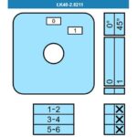 Кулачковые переключатели – Выключатель LK40-2.8211\OB2ZC схема 0-1, 3-полюса Выключатель LK40-2.8211\OB2ZC схема 0-1, 3-полюса