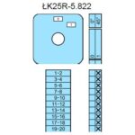 Кулачковые переключатели – Выключатель LK25R-5.822\P03 схема 0-1 Выключатель LK25R-5.822\P03 схема 0-1