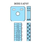 Кулачковые переключатели – Выключатель SK20G-5.42101\P03 схема 1-2, 5-полюсный Выключатель SK20G-5.42101\P03 схема 1-2, 5-полюсный