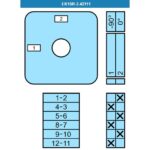 Кулачковые переключатели – Переключатель LK16R-3.42111\P03 схема 1-2, 3-полюсный Переключатель LK16R-3.42111\P03 схема 1-2, 3-полюсный
