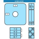 Кулачковые переключатели – Переключатель LK16R-2.42103\P03 схема 1-2, 2-полюсный Переключатель LK16R-2.42103\P03 схема 1-2, 2-полюсный