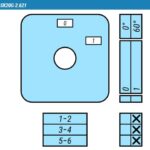 Выключатель SK20G-2.621\P03 схема 0-1, 4-полюсный Выключатель SK20G-2.621\P03 схема 0-1, 4-полюсный