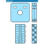 Выключатель SK10G-4.4230\P22 схема 1-2, 4-полюсный Выключатель SK10G-4.4230\P22 схема 1-2, 4-полюсный