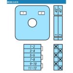 Кулачковые переключатели – Выключатель SK20G-3.4276\P22 схема 1-2, 3-полюсный Выключатель SK20G-3.4276\P22 схема 1-2, 3-полюсный