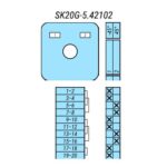 Кулачковые переключатели – Выключатель SK20G-5.42102\P22 схема 1-2, 5-полюсный Выключатель SK20G-5.42102\P22 схема 1-2, 5-полюсный