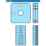 Выключатель SK25-4.4295\P03 схема 0-1, 8-полюсный Выключатель SK25-4.4295\P03 схема 0-1, 8-полюсный