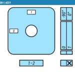 Выключатель SK20G-1.4221\P22 схема 0-1, 1-полюсный Выключатель SK20G-1.4221\P22 схема 0-1, 1-полюсный