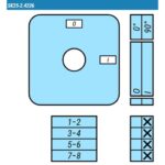 Кулачковые переключатели – Выключатель SK25-2.4226\P03 схема 0-1, 4-полюсный Выключатель SK25-2.4226\P03 схема 0-1, 4-полюсный