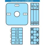 Кулачковые переключатели – Переключатель LK25R-3.4315\P03 схема 1-0-2 Переключатель LK25R-3.4315\P03 схема 1-0-2