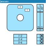 Кулачковые переключатели – Выключатель SK10-2.8211\BS23 схема 0-1, 3-полюсный Выключатель SK10-2.8211\BS23 схема 0-1, 3-полюсный