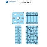 Переключатель LK16R-6.8874\A30 схема 6-7-8-1-2-3-4-5 Переключатель LK16R-6.8874\A30 схема 6-7-8-1-2-3-4-5