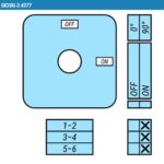 Кулачковые переключатели – Выключатель SK20G-2.4277\P23 схема on-off Выключатель SK20G-2.4277\P23 схема on-off