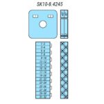 Выключатель SK10-8.4245\P23 схема 1-2, 8-полюсный Выключатель SK10-8.4245\P23 схема 1-2, 8-полюсный