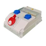 Корпус на 11 модулей – Бокс комбинированный ROS 11 AB/CFI/EK-201 с разъемами Бокс комбинированный ROS 11 AB/CFI/EK-201 с разъемами