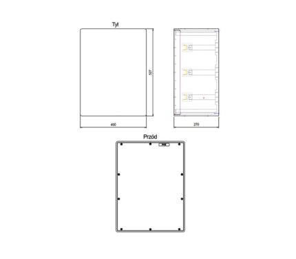 Корпуса для устройств – Корпус без окошка bv151306 IP54 Корпус без окошка bv151306 IP54