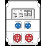 Корпус на 11 модулей – Бокс комбинированный ROS 11 AS/GFI/EK-136 с разъемами Бокс комбинированный ROS 11 AS/GFI/EK-136 с разъемами